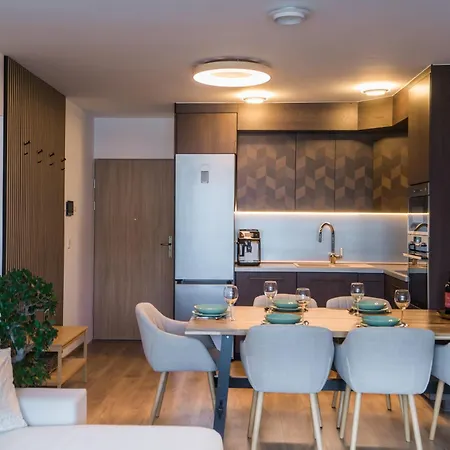 아파트 Myflat Wave Golden Beachfront Family 시오포크