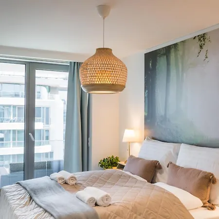 아파트 Myflat Wave Golden Beachfront Family *