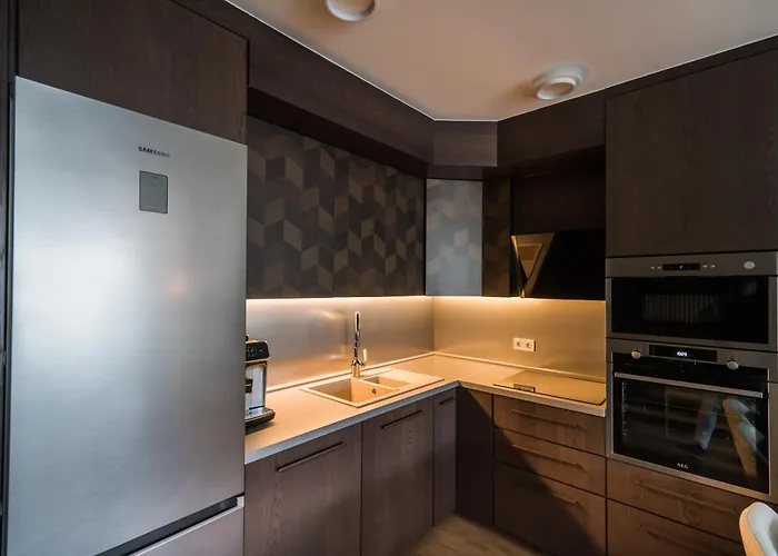 Myflat Wave Golden Beachfront Family Apartment *
